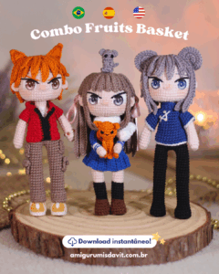 COMBO FRUITS BASKET AMIGURUMI PDF