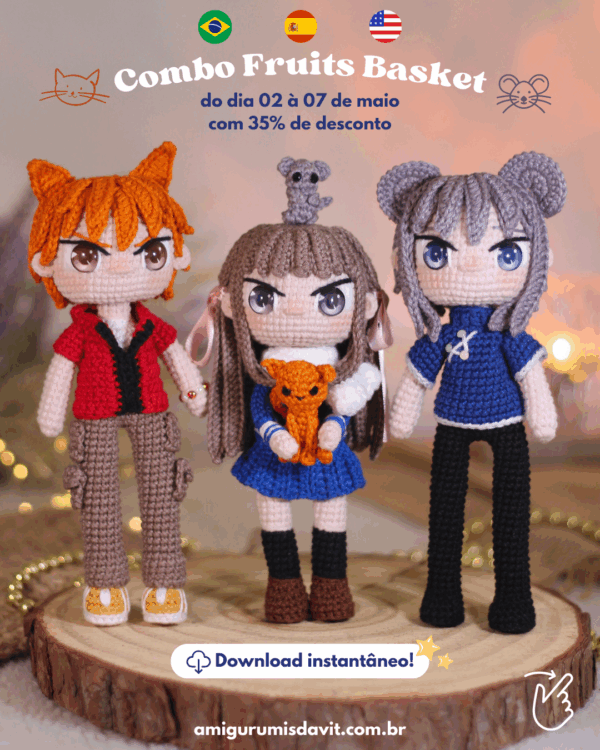 COMBO FRUITS BASKET AMIGURUMI PDF