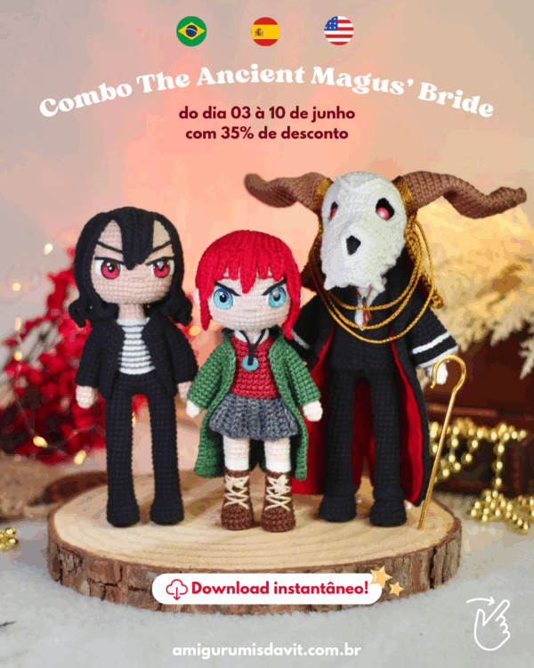 COMBO THE ANCIENT MAGUS' BRIDE AMIGURUMI PDF
