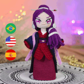 PADRÃO LADY AH DUO AMIGURUMI PDF