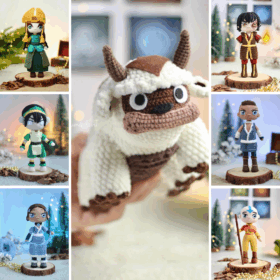 COMBO AVATAR AMIGURUMI PDF