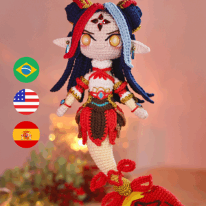 PADRÃO NAMI AMIGURUMI PDF