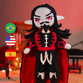 PADRÃO DRACULA AMIGURUMI PDF
