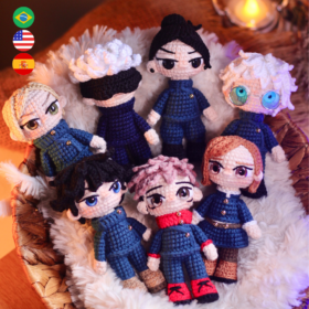 COMBO JUJUTSU KAISEN AMIGURUMI PDF