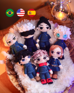 COMBO JUJUTSU KAISEN AMIGURUMI PDF