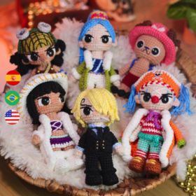 COMBO ONE PIECE AMIGURUMI PDF