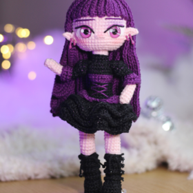 BONECA ELISSABAT MH AMIGURUMI
