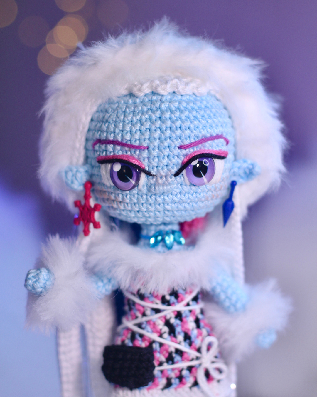 BONECA ABBEY MH AMIGURUMI - Imagem 3
