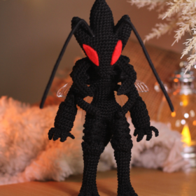 BONECO BERU SOLO LEVELING AMIGURUMI
