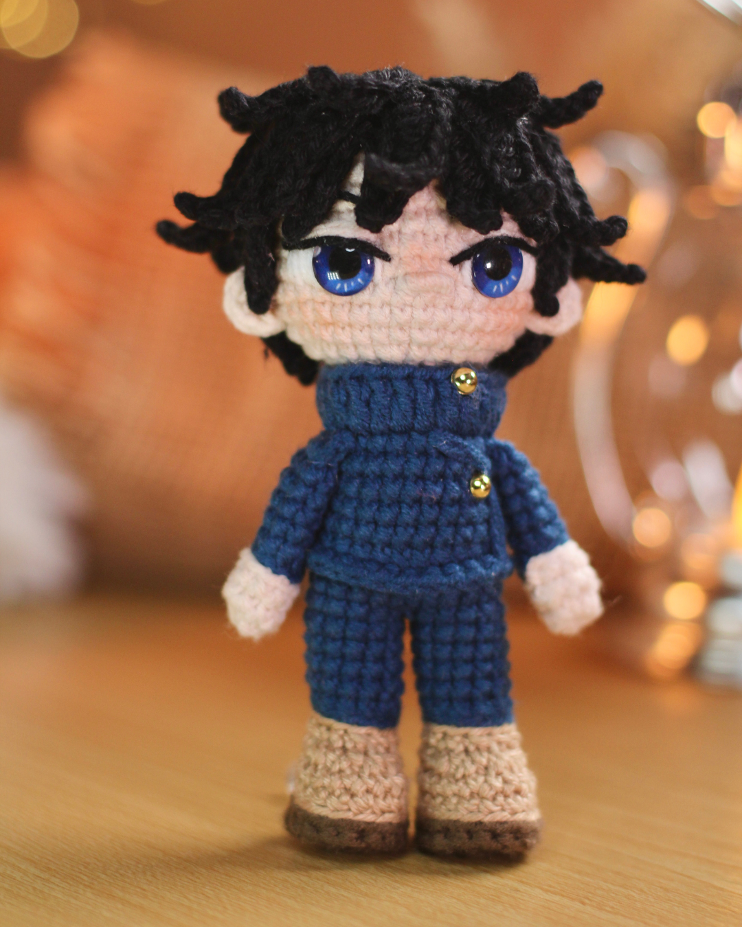 BONECO MEGUMI AMIGURUMI - Imagem 3