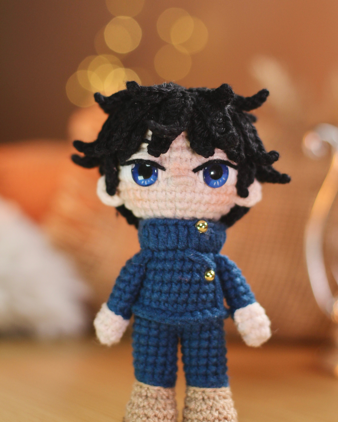 BONECO MEGUMI AMIGURUMI - Imagem 2