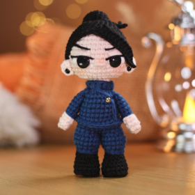BONECO GETO AMIGURUMI