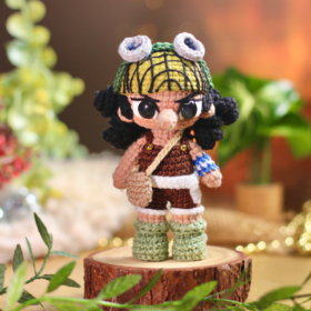 BONECO USOPP AMIGURUMI